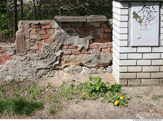 Wall Bricks Damaged