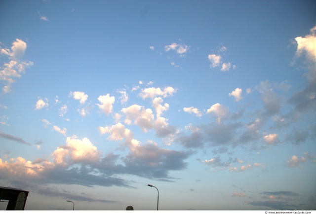 Blue Clouded Skies