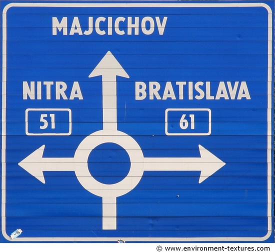 Directional Traffic Signs