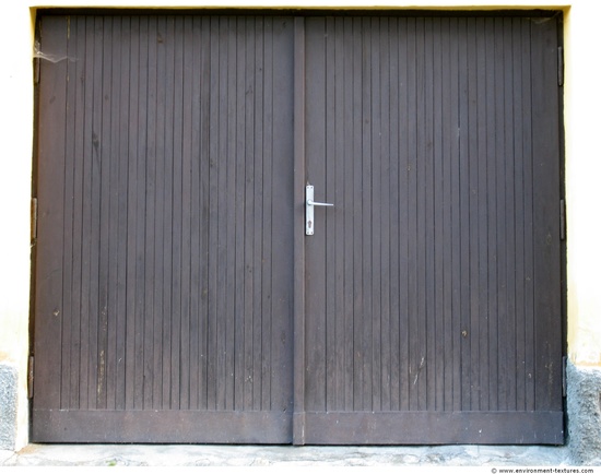 Double Wooden Doors