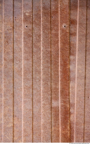 Rusted Corrugated Plates Metal