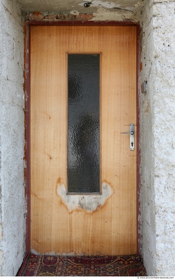 Single Old Wooden Doors