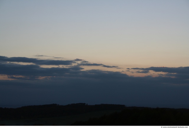 Blue Clouded Skies