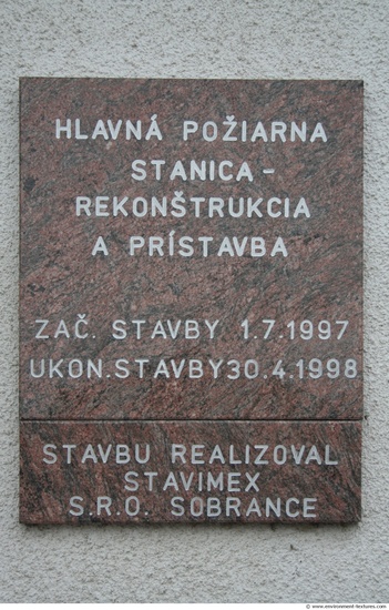 Memorial Plaque