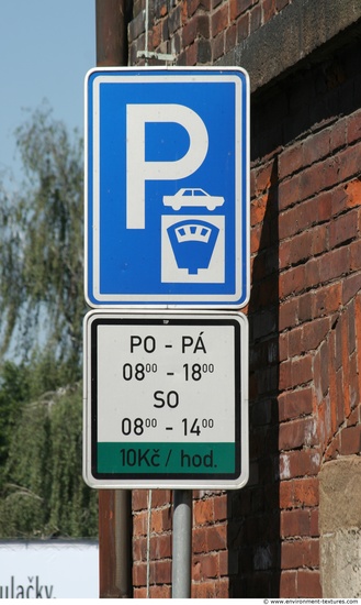 Parking Traffic Signs