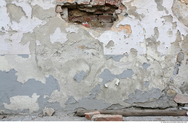 Walls Plaster Damaged