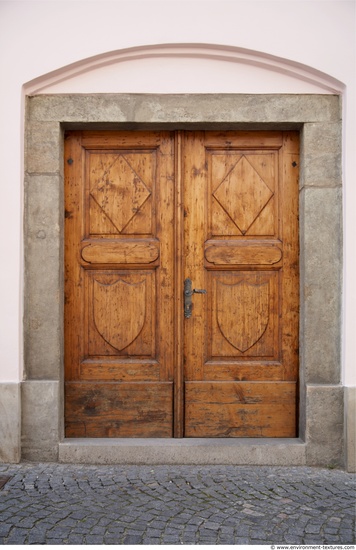 Double Wooden Doors