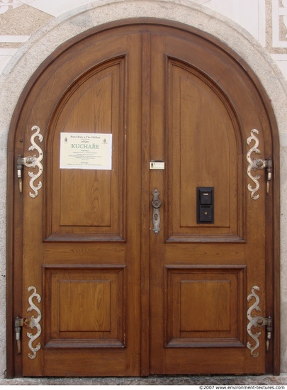 Ornate Wooden Doors