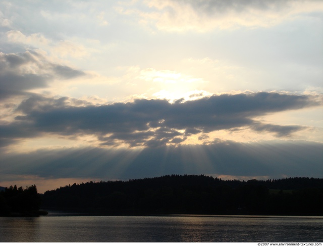 Blue Clouded Skies