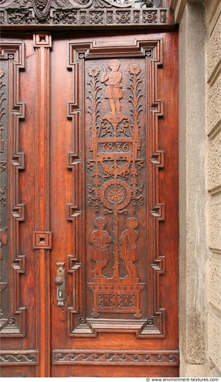 Ornate Wooden Doors