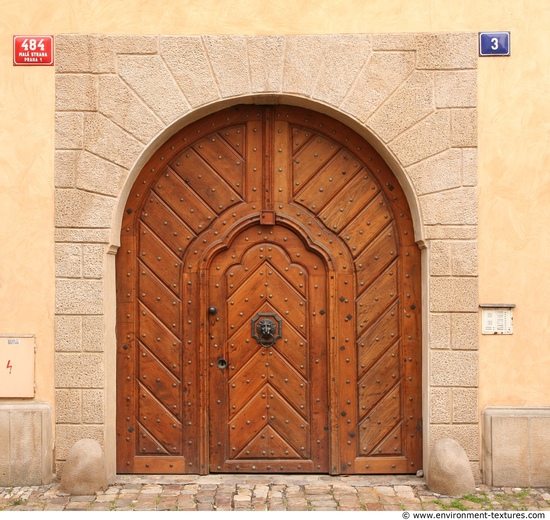 Ornate Wooden Doors