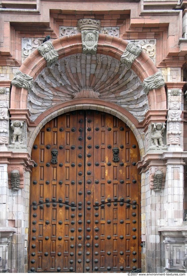 Ornate Wooden Doors