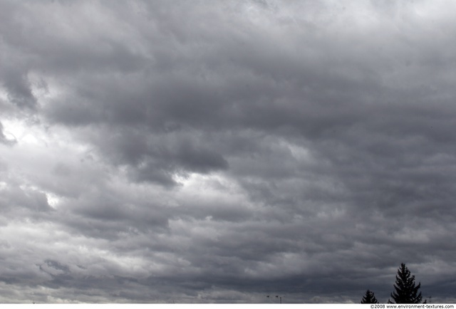 Blue Clouded Skies