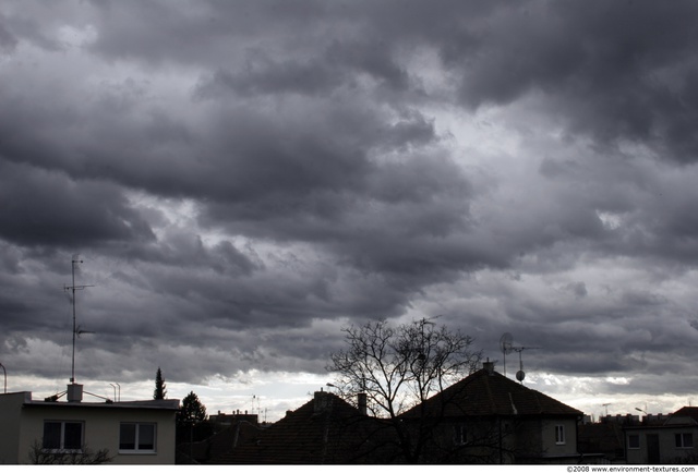 Blue Clouded Skies