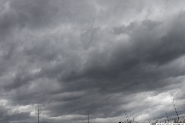 Blue Clouded Skies