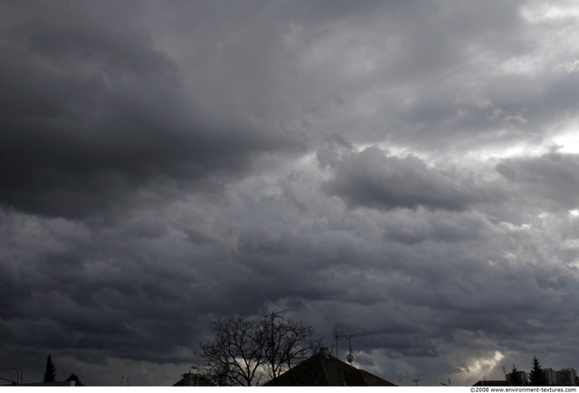 Blue Clouded Skies