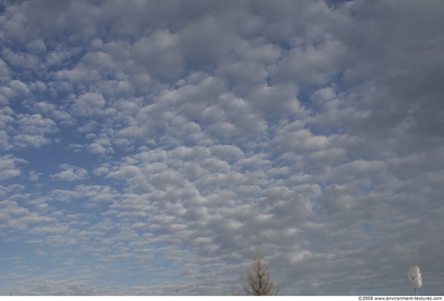 Blue Clouded Skies