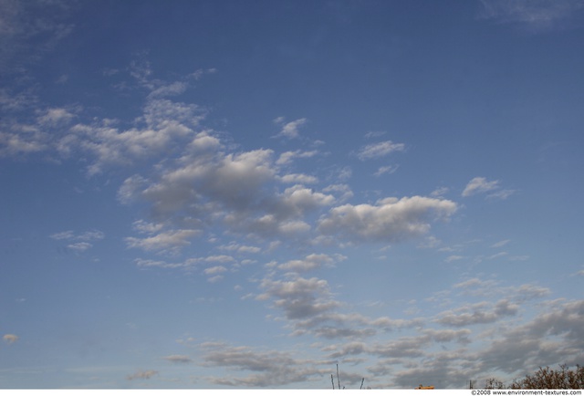 Blue Clouded Skies