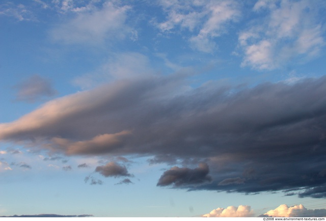 Blue Clouded Skies