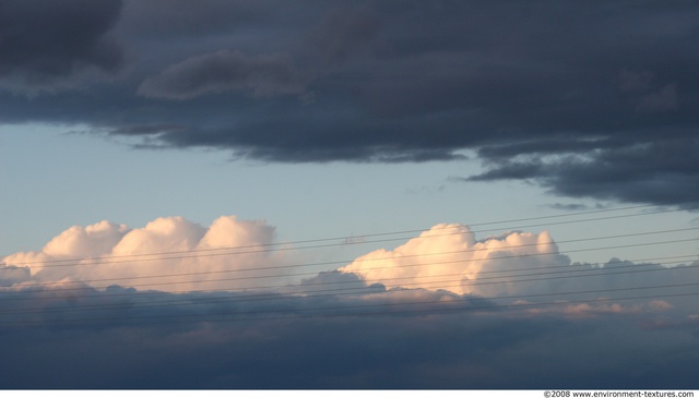 Blue Clouded Skies