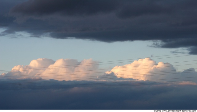 Blue Clouded Skies