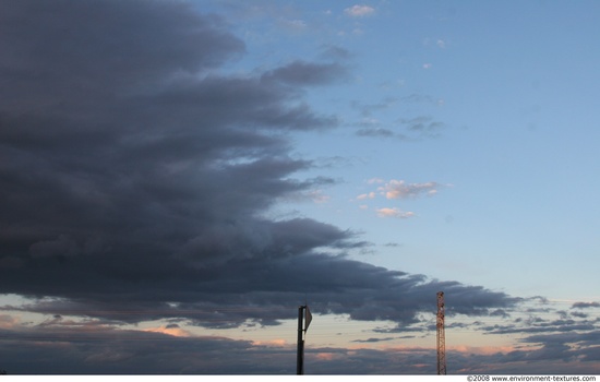 Blue Clouded Skies