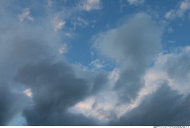 Blue Clouded Skies