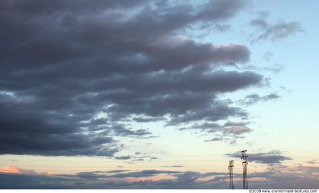 Blue Clouded Skies