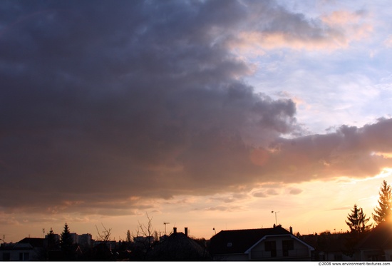 Blue Clouded Skies