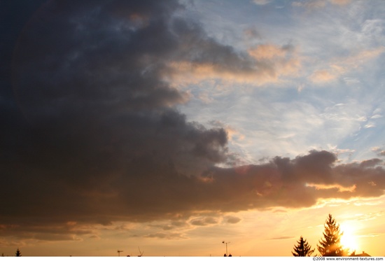 Blue Clouded Skies