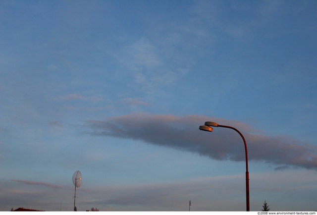 Blue Clouded Skies