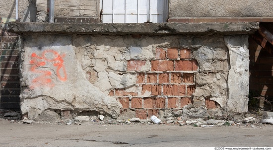 Wall Bricks Damaged