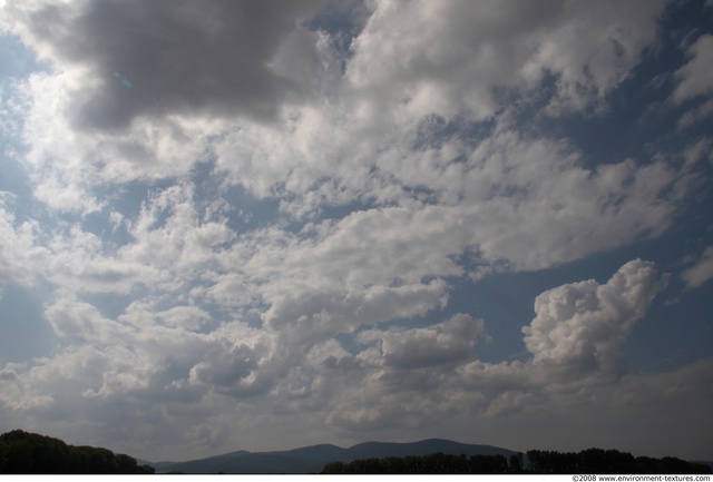 Blue Clouded Skies