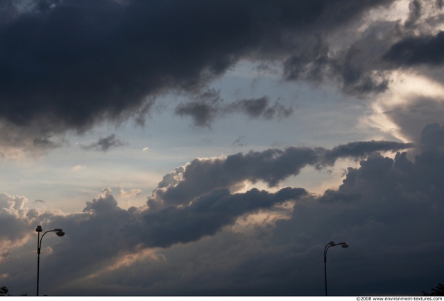 Blue Clouded Skies