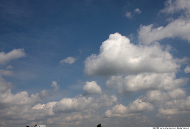 Blue Clouded Skies