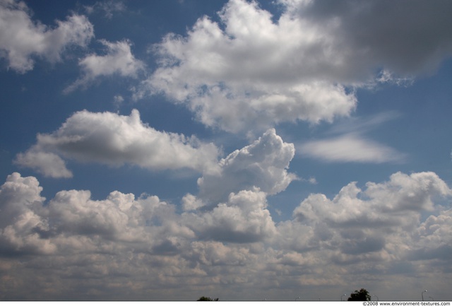 Blue Clouded Skies