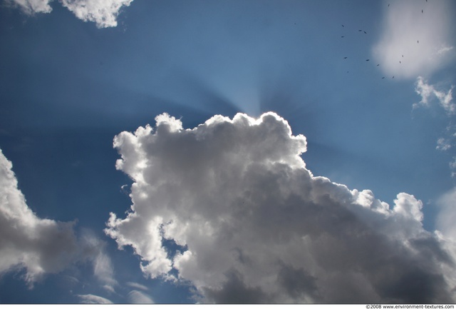 Blue Clouded Skies