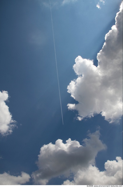 Blue Clouded Skies