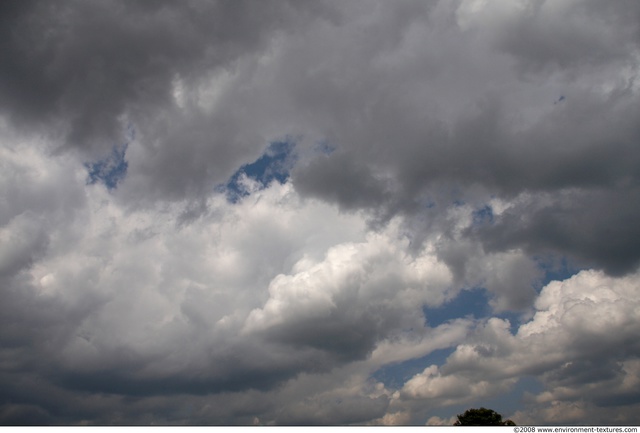 Blue Clouded Skies