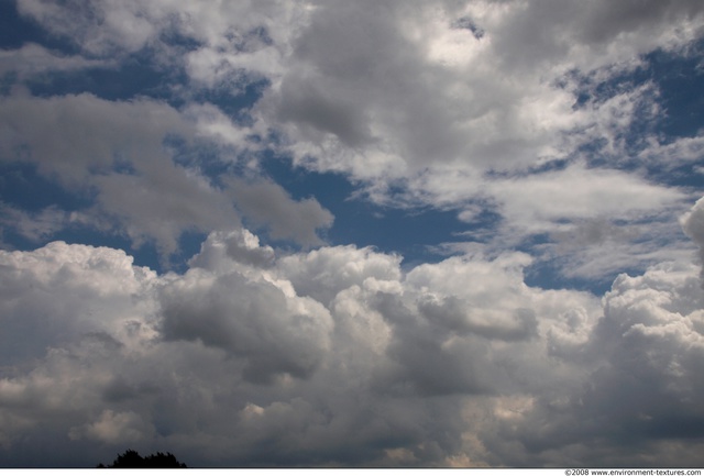 Blue Clouded Skies