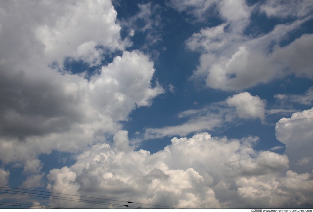 Blue Clouded Skies