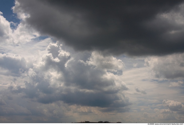 Blue Clouded Skies