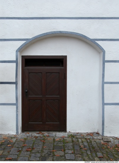 Single Old Wooden Doors