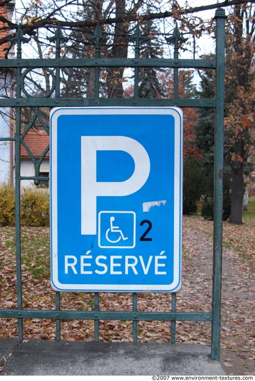 Parking Traffic Signs