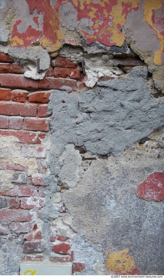 Walls Plaster Damaged