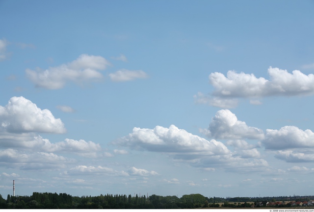 Blue Clouded Skies