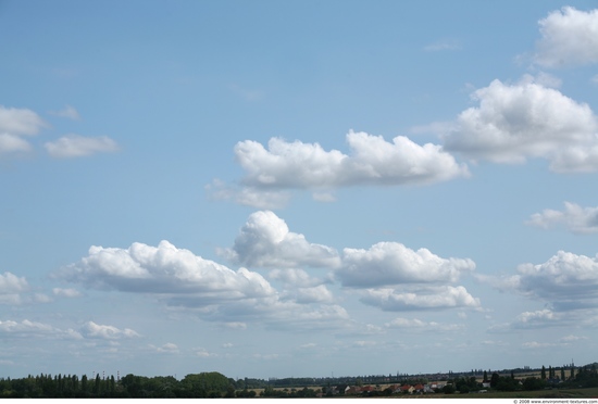 Blue Clouded Skies