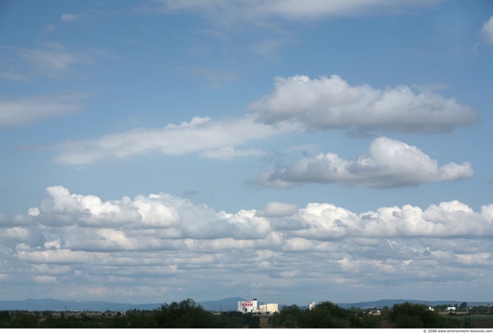 Blue Clouded Skies