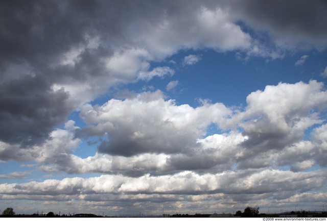 Blue Clouded Skies