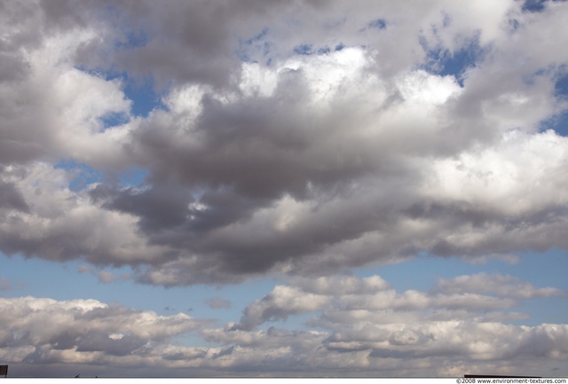 Blue Clouded Skies